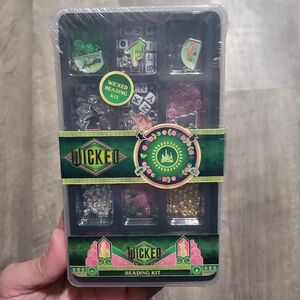 Wicked Beading Kit for Kids - Green, Pink, Silver